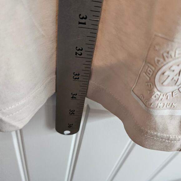 American Fighters Shirt Mens 4X Orange Ombre Short Sleeve MMA Bright Streetwear - Picture 7 of 10